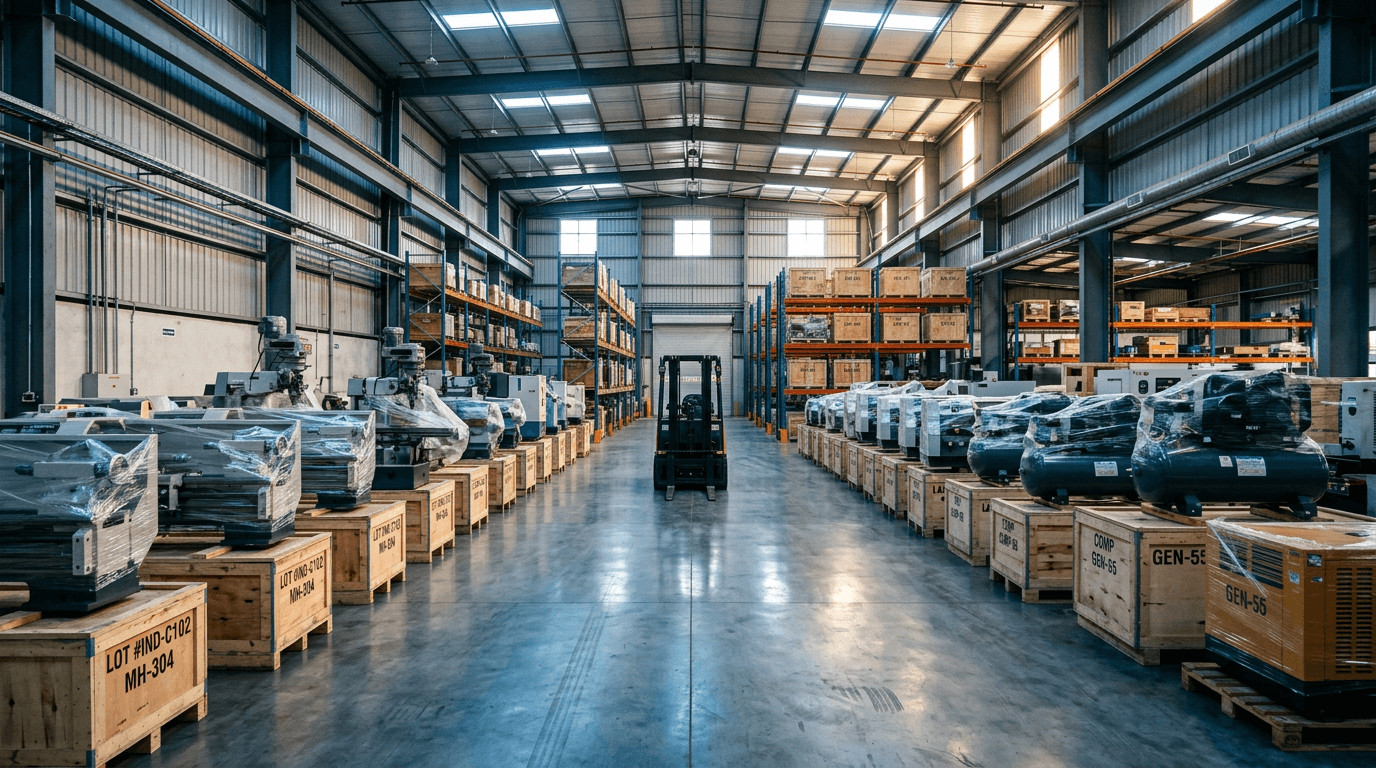 Cover image for the article: How to sell used industrial machinery in India — what gets you serious enquiries